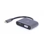 Cablexpert A-USB3C-HDMIVGA-01 USB-Grafikadapter Grau