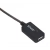Aktive USB-Verlängerung SAVIO CL-130 10 m USB 2.0 A Stecker–Buchse, 5 V, schwarz