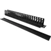 Kabelbox Alantec PK008 Wandorganizer 1U schwarz Metall/Kunststoff