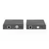 Digitus 4K HDMI HDBaseT™ 2.0 KVM Extender Set, 100 m
