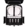 Extralink Glasfaser-Abschlussbox Selene 16 Fasern Schwarz