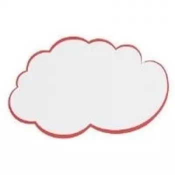 Haftnotizblock Franken UMZ WG Grau Rot
