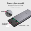 SSD-Gehäuse Unitek S1206A für 2× M.2 NVMe PCIe Gen3 x4 Laufwerke, USB 3.2 Gen 2 (10 Gbit/s), Aluminium, USB-C, inklusive Netzteil
