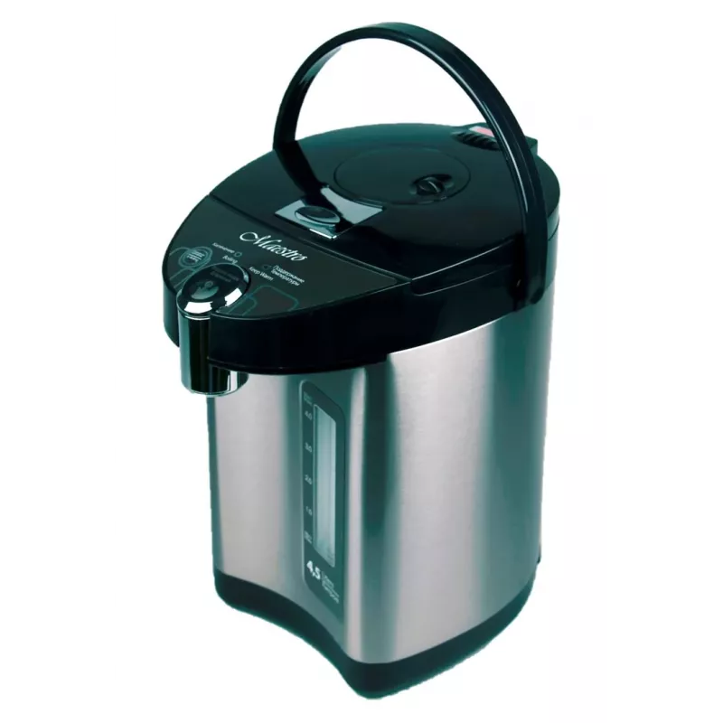 Feel-Maestro MR-081 Thermopott 3,8 l Silber, Schwarz