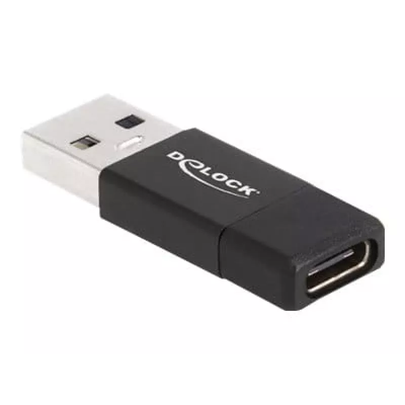 DeLOCK 60001 Adapter USB A USB C Schwarz