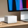 Mesh-System MERCUSYS Halo H27BE (3er-Pack) Dualband 2,4/5 GHz Wi‑Fi 6, 3568 Mbit/s insgesamt, 3x LAN-Ports, interne Antennen, weiß