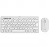 Logitech Pebble 2 Combo Set, Weiß, Kabellos, Deutsch, 920-012204