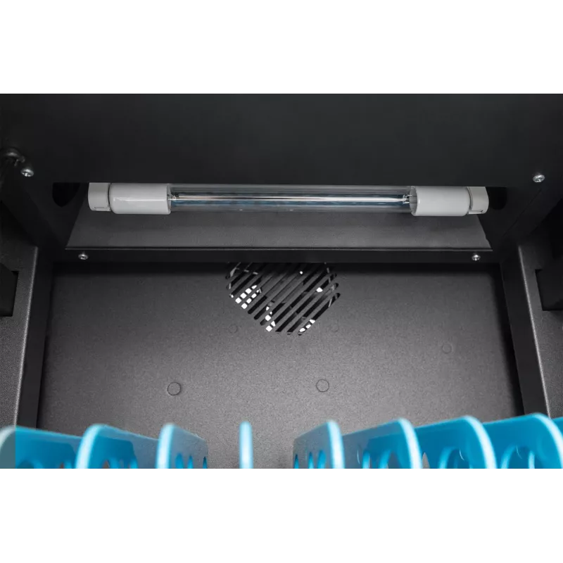 Digitus mobiler Desktop-Ladeschrank für 10 Notebooks/Tablets bis 13 Zoll, UV-C, USB-C