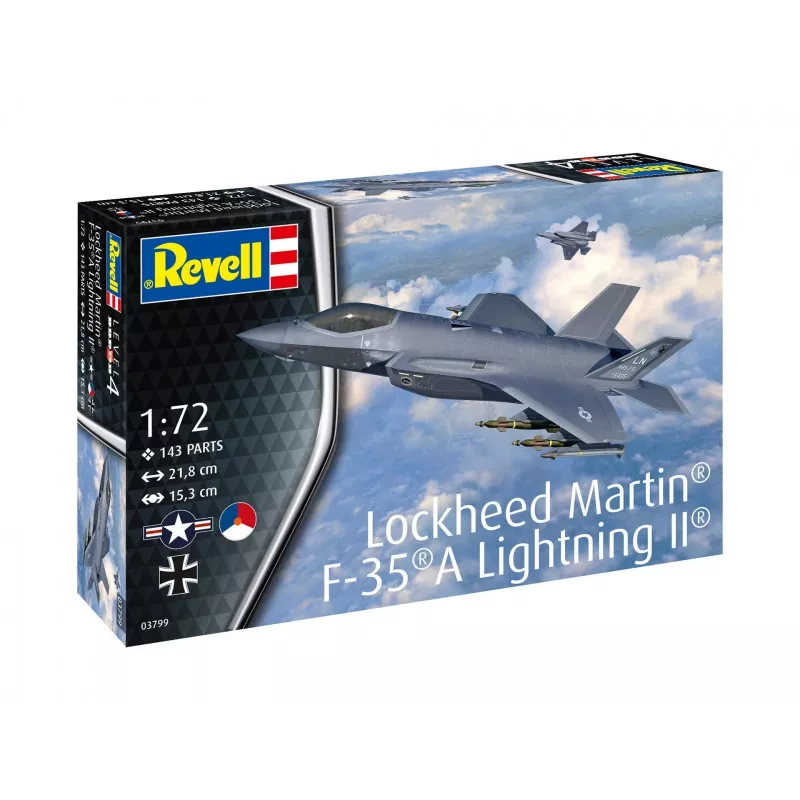Plastikmodell Lockheed Martin F-35A Light 1/72