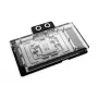 Backplate Alphacool 10269 Acryl Aluminium Chrom Kupfer Nylon Schwarz 155,5x235,9x34mm