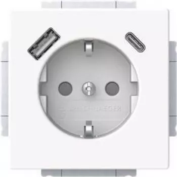 BJ 20 EUCB2USBAC-84 SCHUKO-/USB-A+C Steckdose (2CKA002011A6306)