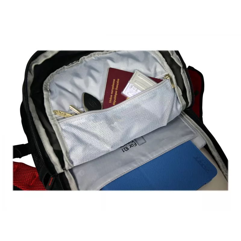 Port Designs Houston Rucksack Casual Rucksack Schwarz Nylon, Polyester