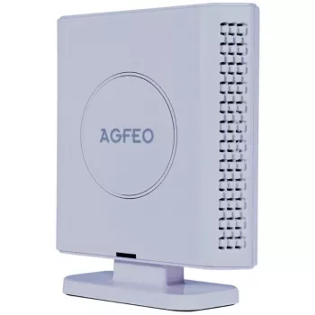 DECT IP-Repeater agfeo 6101724 weiß — Reichweitenverlängerer für DECT/VoIP-Systeme