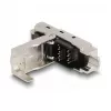 DeLOCK RJ45-Stecker auf LSA Cat.6A werkzeugfrei mit Zugentlastung