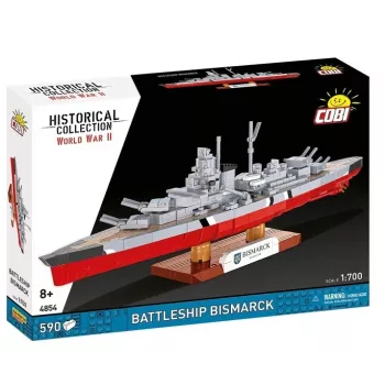 Bausatz Cobi Schlachtschiff Bismarck Modell, 590 Teile