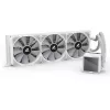 All-in-One CPU-Flüssigkeitskühler Sharkoon S100 ARGB weiß – 360-mm-Radiator, Infinity-Mirror-Effekt