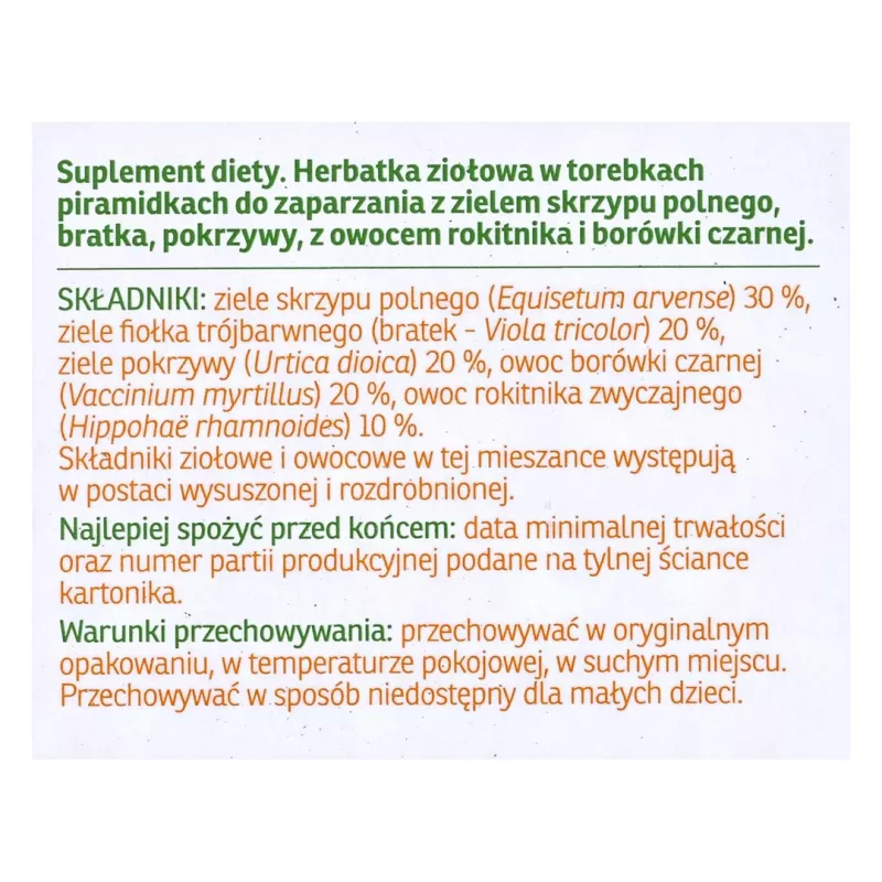 Bonatium Kräutertee Haar, Haut und Nägel Fix 20 Stück