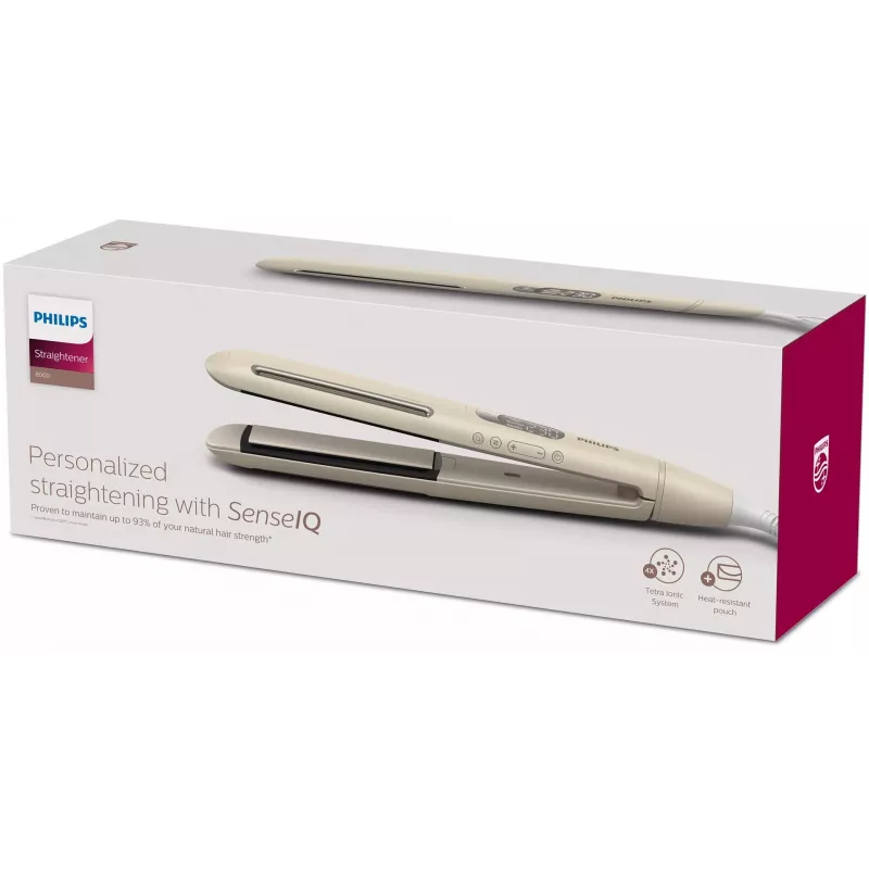 Philips 8000 series BHS838/00 Haarstyling-Gerät Glätteisen Warm Beige 1800 W 2 m