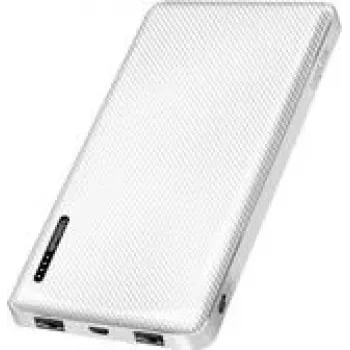 LOGILINK Powerbank 10.000 mAh,weiß 2xUSB-A,USB-C + Schnellladefunktion (PA0328WRF)