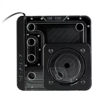 Stealkey Customs SK-UNI 120D Distroplate D-RGB – Schwarz Edition