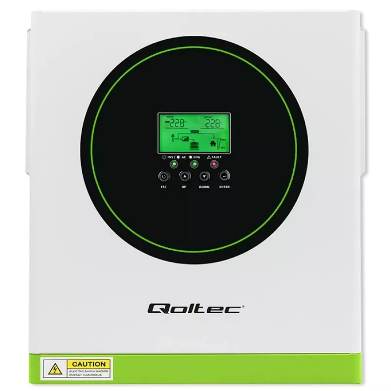 Qoltec Solar Hybrid Wechselrichter Off-Grid 1500W