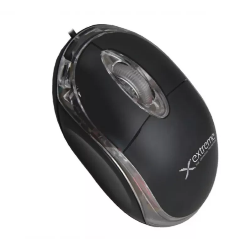 Kabelgebundene optische beidhändige Maus EXTREME XM102K — 1000 DPI, USB Typ-A, 1,2-m-Kabel, 3 Tasten