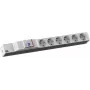 Power distribution unit Bachmann 333.4065 with 1 switch, 6x Type E sockets, 2.0 m Kabel