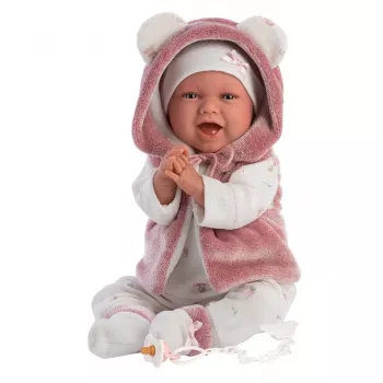 Babypuppe Llorens 74070, geschlechtsneutral, 420 mm Höhe, 1,8 kg, mehrfarbig