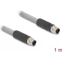 Sensor-/Aktor-Kabel DeLOCK 80532 1m RST M12 Grau