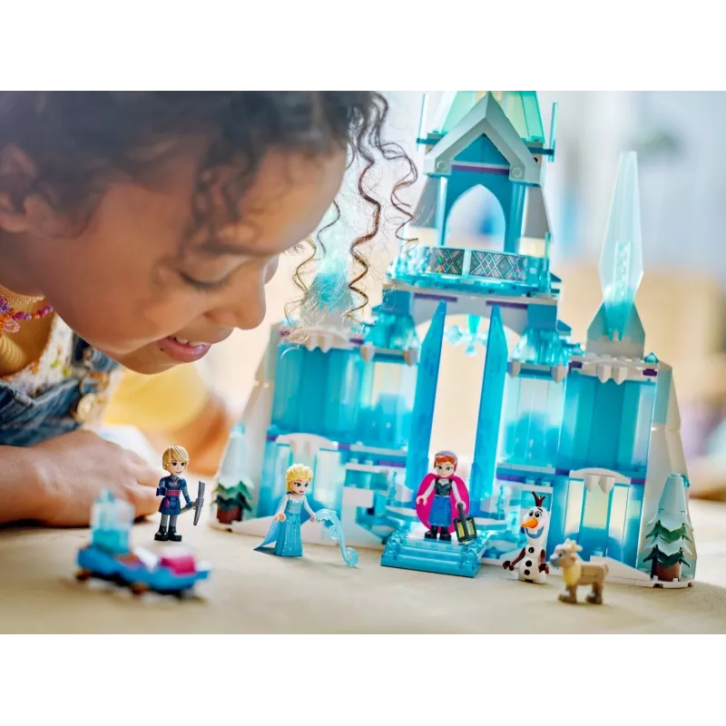 Konstruktionsspielzeug LEGO Disney Princess Elsas Winterpalast 43244 — Bauset für fantasievolles Spiel