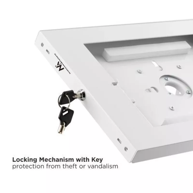 Maclean Wandhalterung für Tablets mit Schloss MC-474W