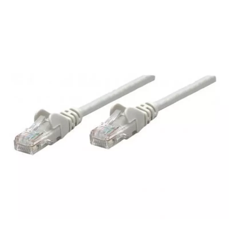 Intellinet Netzwerk-Patchkabel, Cat6A, 50 m, Grau, Kupfer, S/FTP, LSOH/LSZH, PVC, RJ45, vergoldete Kontakte, rastnasenschutz, Knickschutzhülle, lebenslange Garantie