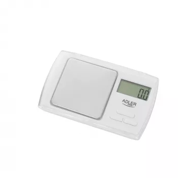 Adler AD 3161 Küchenwaage Weiß Rechteckig Elektronische Personenwaage