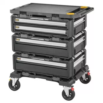Werkzeugkasten DeWalt DWST60510-1 Metall und Kunststoff, schwarz/gelb, tragbarer Aufbewahrungskoffer
