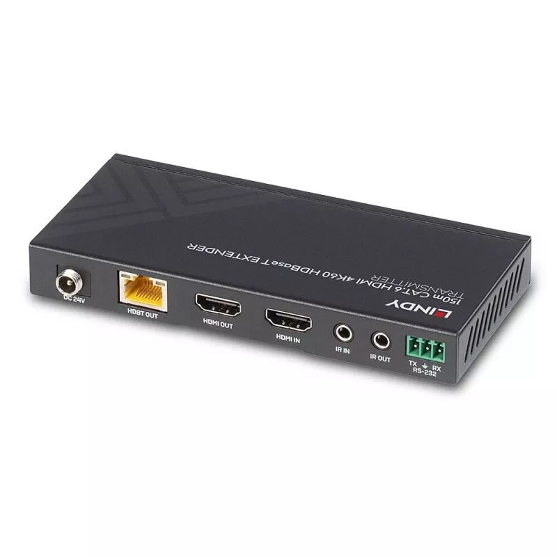 Lindy 150m Cat.6 HDMI 4K60, IR und RS-232 HDBaseT Extender