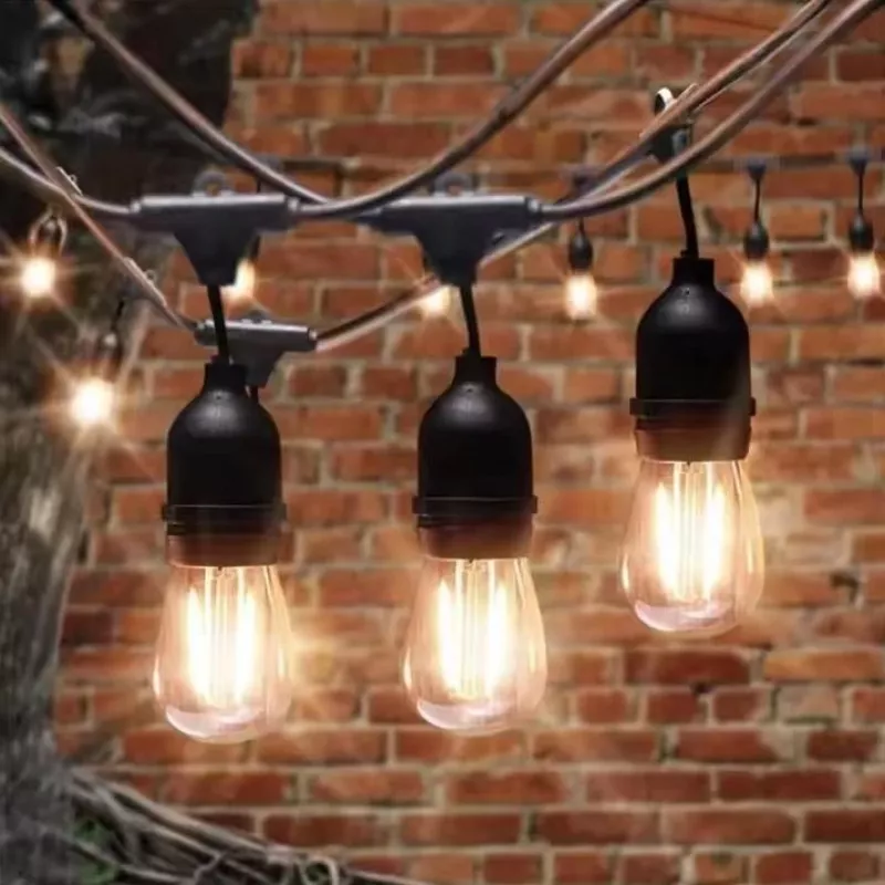 Outdoor-Lichterkette Lite bulb moments Extralink 10 m, 10 Leuchtmittel, Gartengirlande