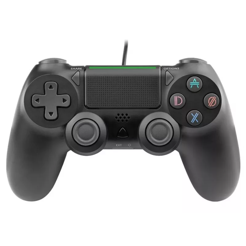 Kabel-Gamepad TRACER SHOGUN PRO Schwarz — 16 Tasten, analog/digital, 1,5 m Kabel, Vibration, PC/PS4/PS3