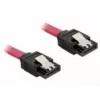 SATA-Kabel DeLOCK 82676 0,3 m Rot