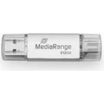 USB-Flash-Laufwerk MediaRange 512 GB USB 3.2 Gen 1 USB-A USB-C MR940-1