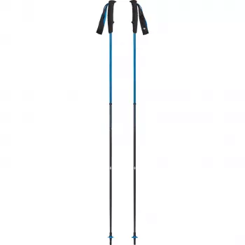 Trekkingstöcke Distance Carbon, Fitnessgerät Blau, 1 Paar, 130 cm