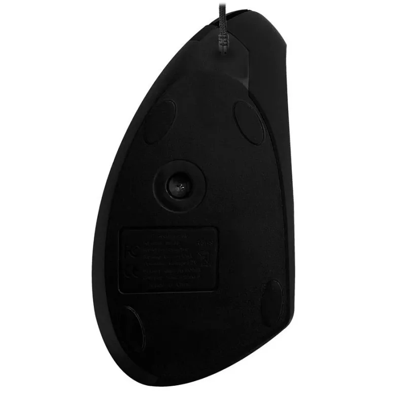 MEDIA-TECH VERTIC MT1122 Kabelgebundene vertikale Maus 6400 DPI Schwarz