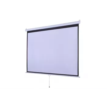 Projektionsleinwand Sponge Silelis 180 x 180 cm Stativmontage, mattweiße Oberfläche, tragbar