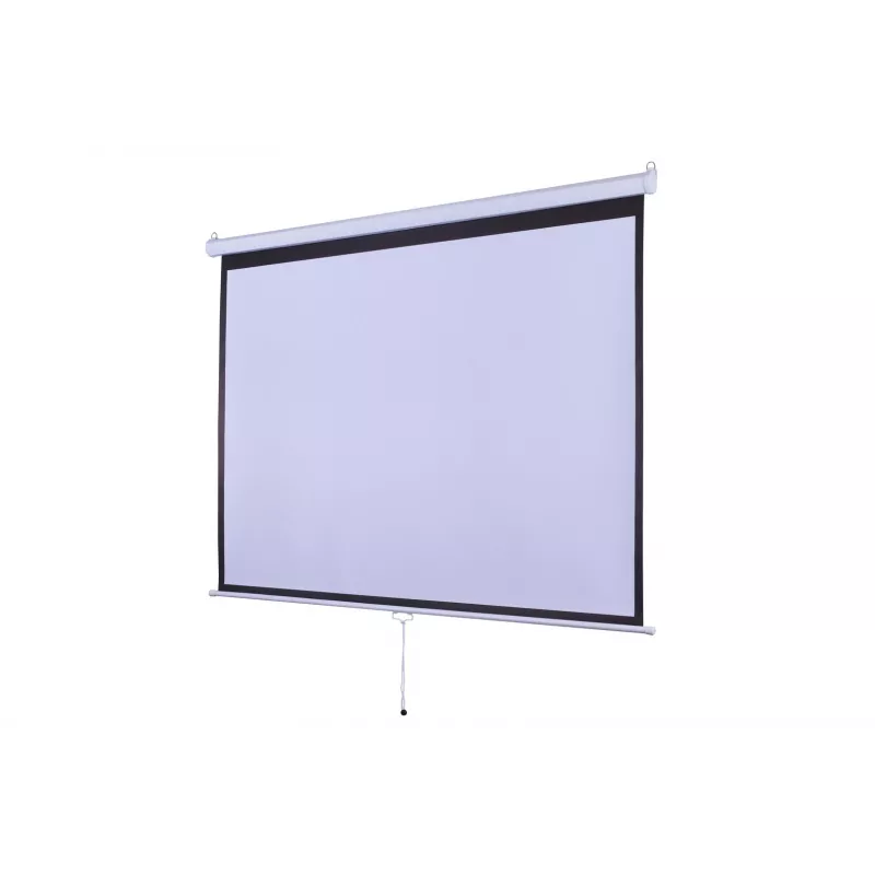 Projektionsleinwand Sponge Silelis 180 x 180 cm Stativmontage, mattweiße Oberfläche, tragbar