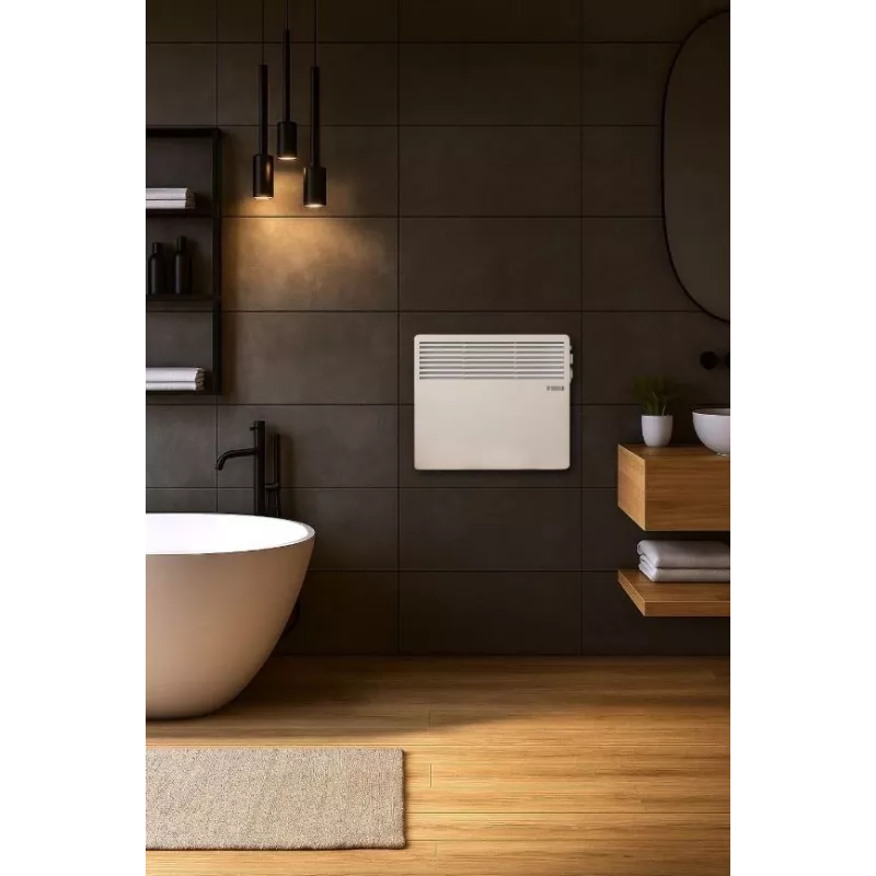 N'OVEEN 1000W elektrischer tragbarer wandmontierter Konvektorheizer mit Thermostat CH3350