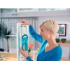 Leifheit 55092 Mop Mikrofaser 8000 ml Trocken&Nass Mikrofaser Blau, Grau