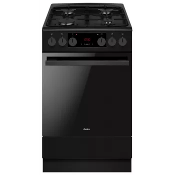 Kocher AMICA 523GEH3.33HZpTsDpAF PIZZA 58682, freistehender Kocher, Energieklasse A