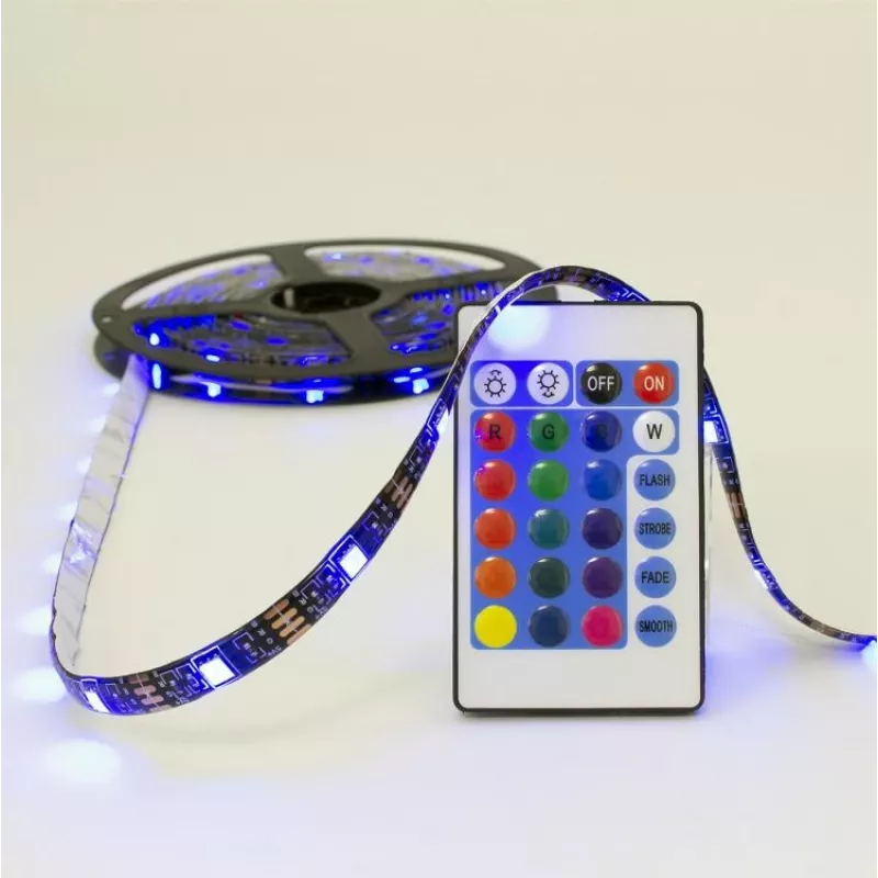 White Shark Helios LED-05 RGB LED-Streifen mit Fernbedienung