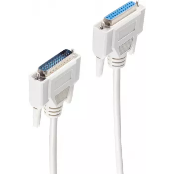 Serielles Kabel ShiverPeaks BS78023-3 Grau 3m DB-25