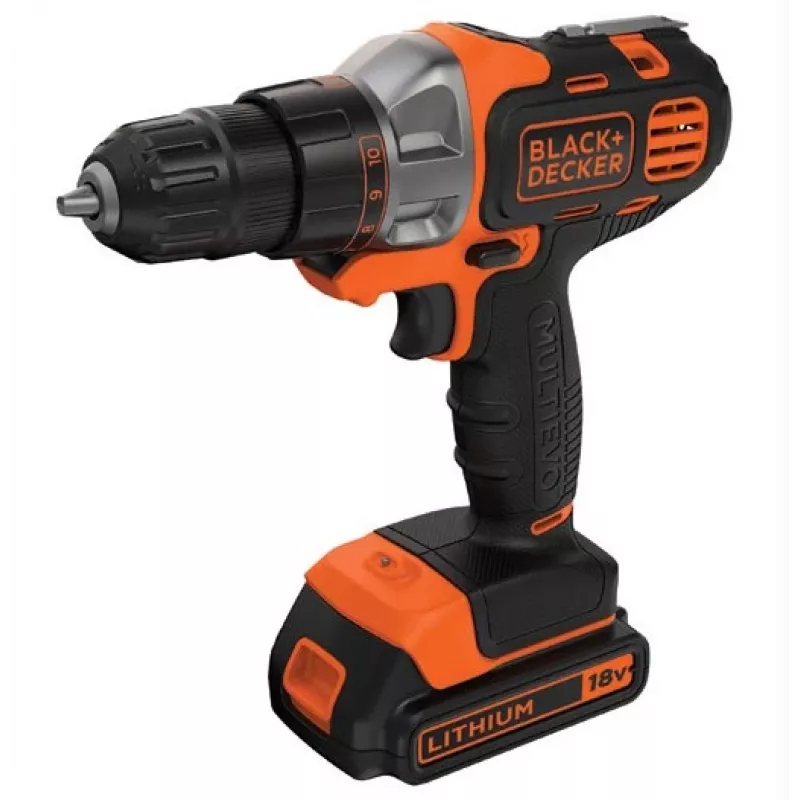 Schwarz & Decker MT218KB Bohrmaschine 800 U/min Schwarz, Orange 1,46 kg