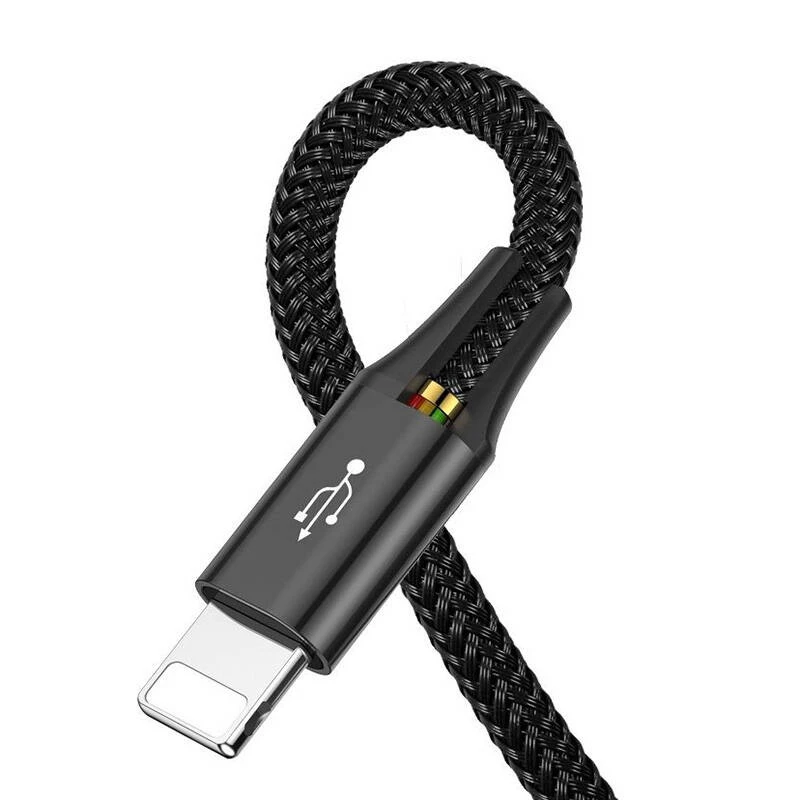 USB-Kabel Baseus Fast 4in1 2xUSB-C / Lightning / Micro 3.5A 1.2m (schwarz)